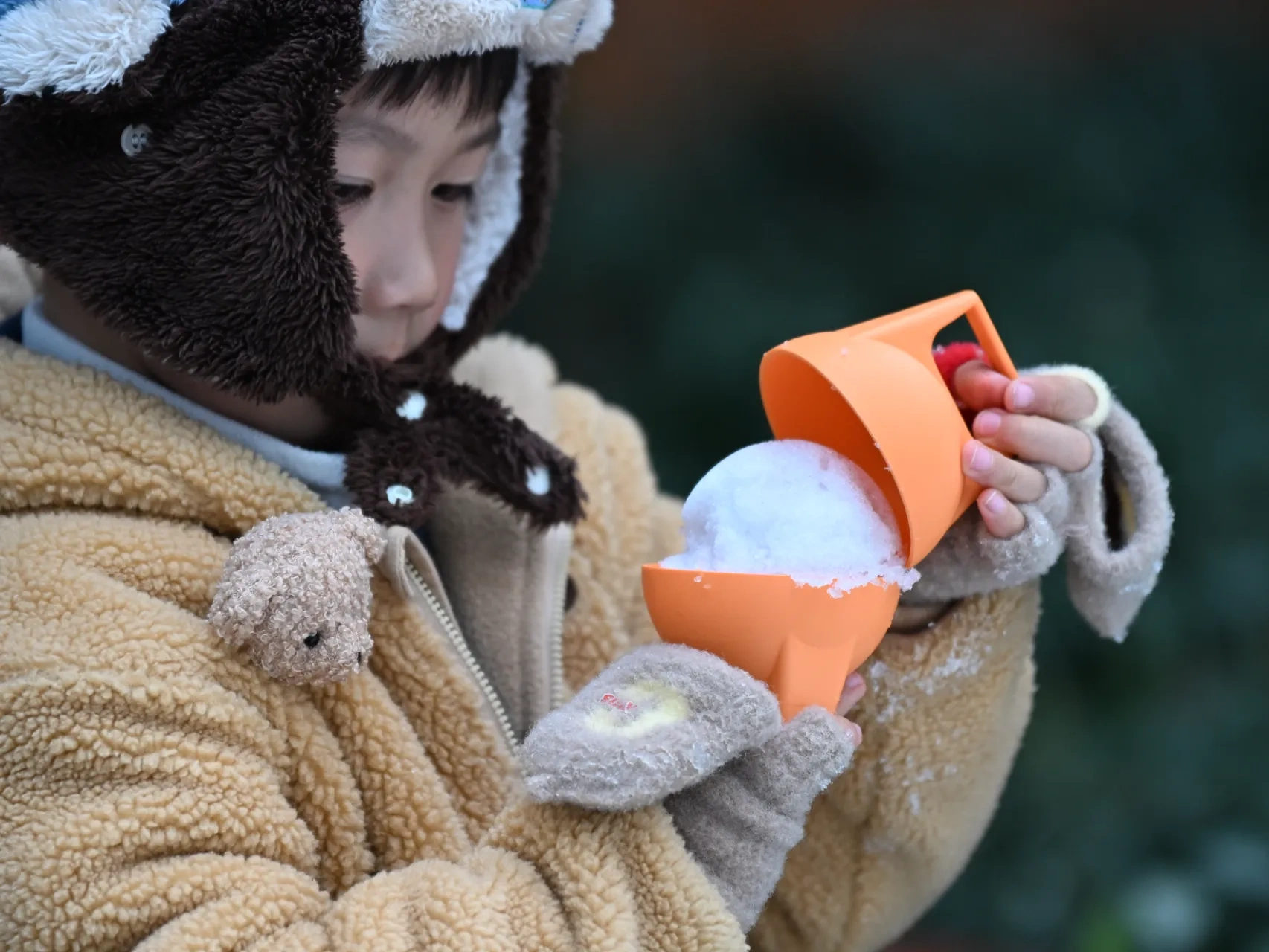 雪球夹、雪球制作器（大小随意）