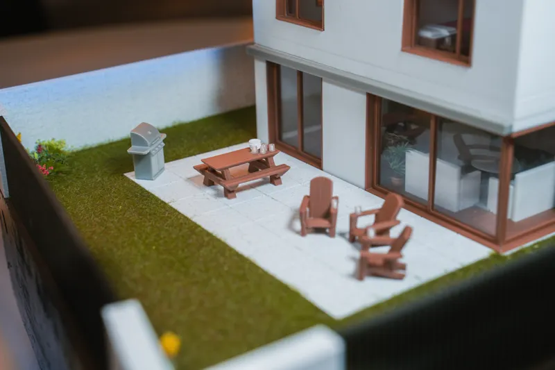 Garden decoration pack - 1:50 diorama
