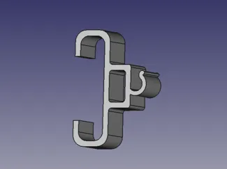 The clamp for Oculus Link for Meta Quest 3