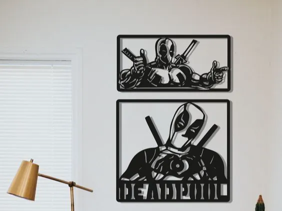 wall art 2d - Dead Pool