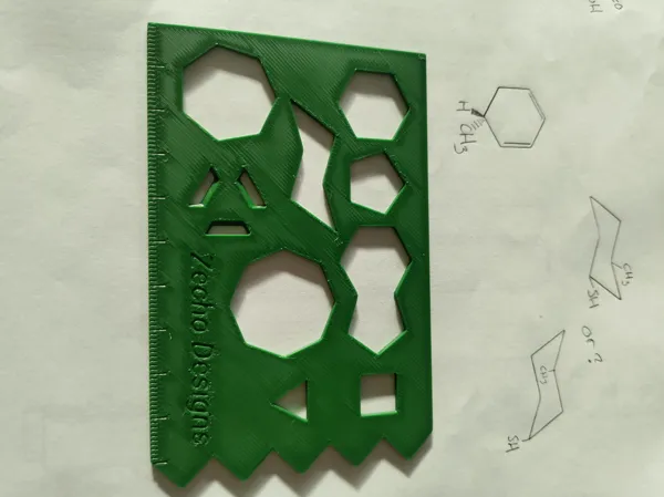 Gabarit de chimie organique