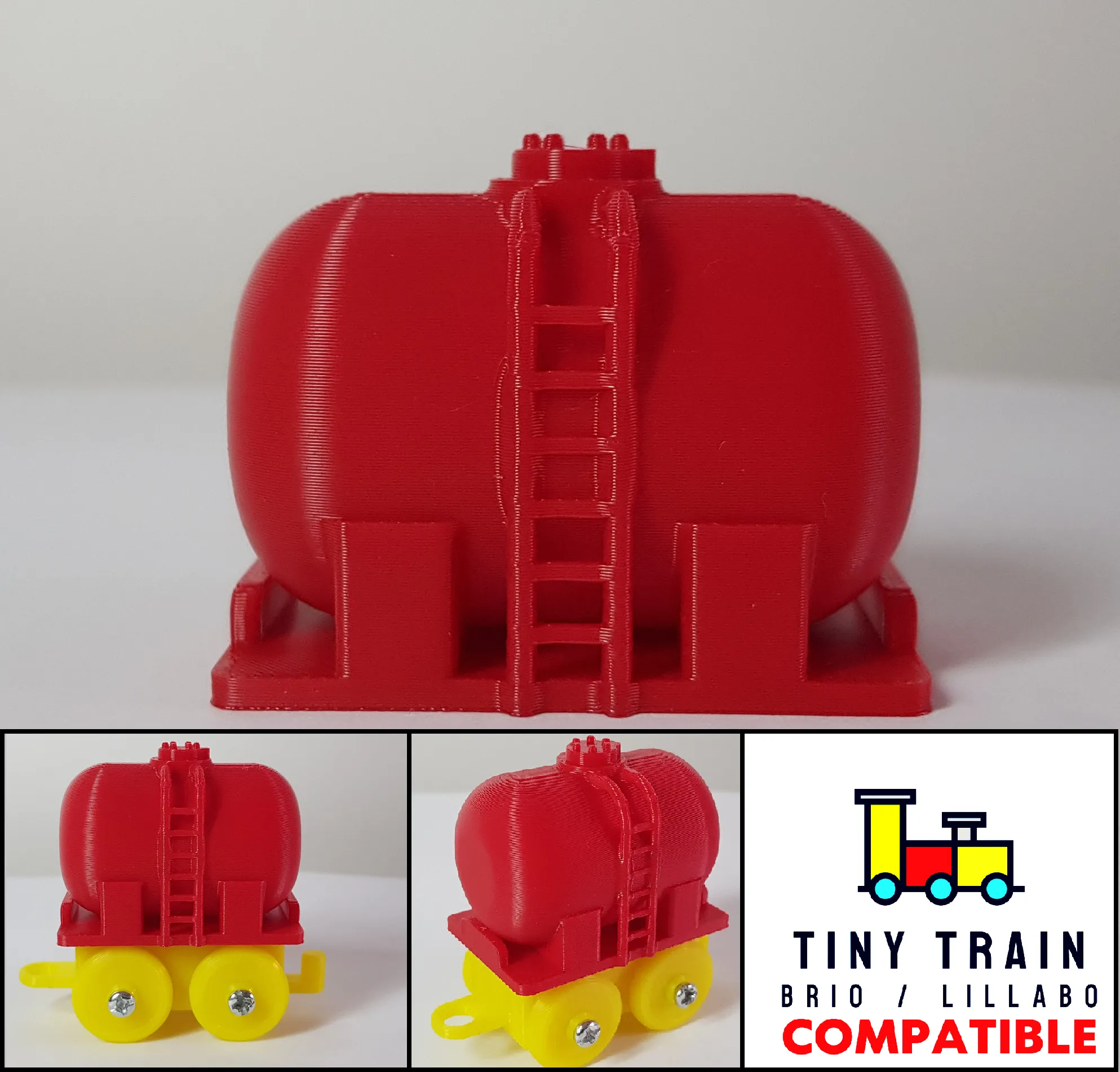 Gas train wagon for Tiny Train from One Maker Show by DIY_3D - MakerWorld