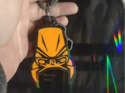 KOVE 800X Cartoon LOGO Keychain