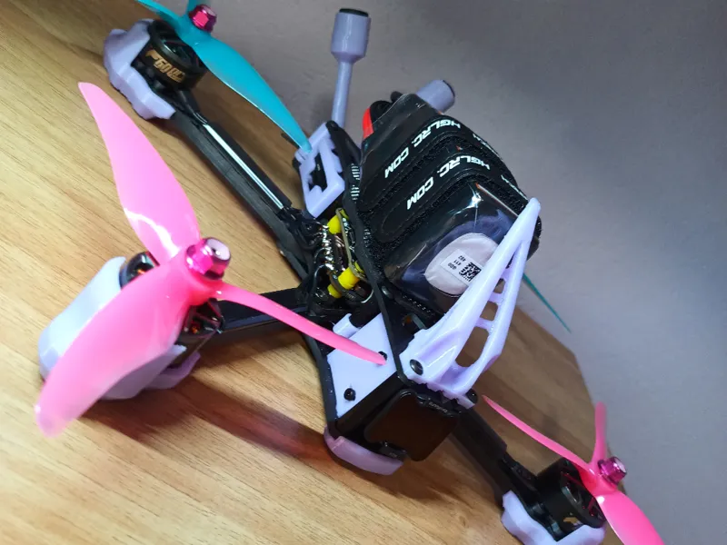 steele 5 dji o4 antenna holder
