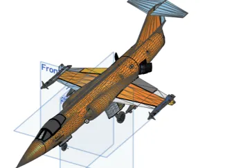F104G Starfight Fighter Jet