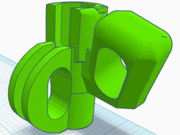 Meteck NextGen - cable holder through cam plate V2
