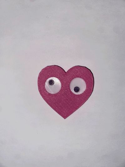 Googly Eye heart