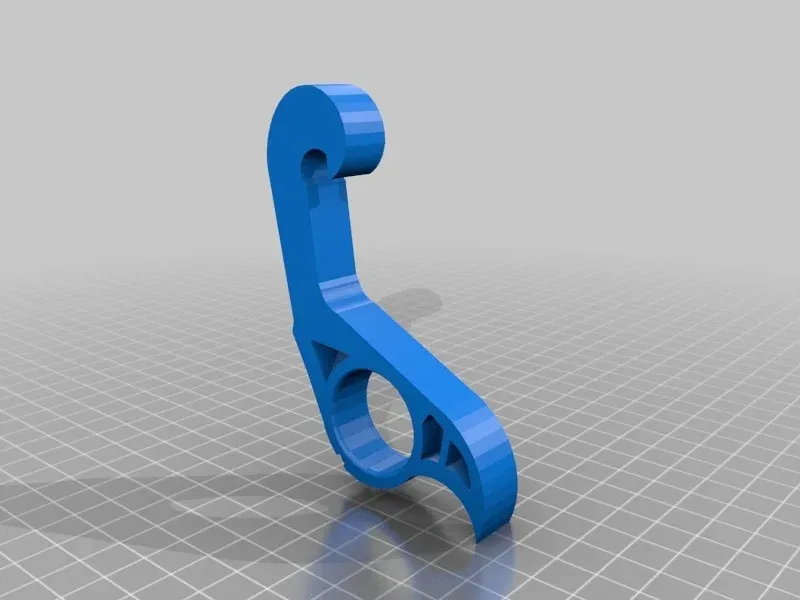 One handed bottle opener