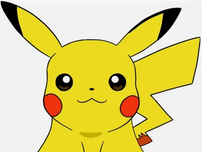 Personalized Pikachu keychain