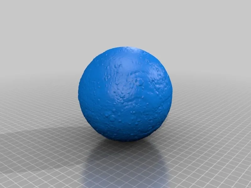 Lithophane / 3d model of Mercury