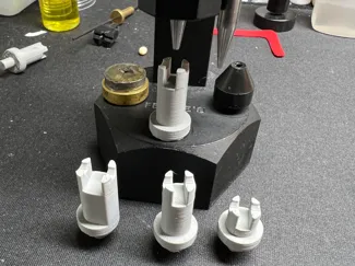 Piccolo Pin Block Anvils - Feree's Pin Block