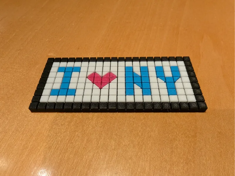NY Subway Tile Sign
