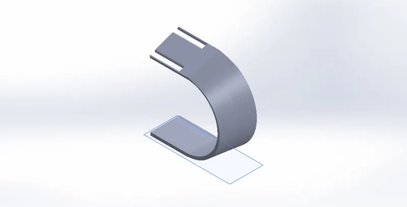 Horseshoe Curved Watch Stand