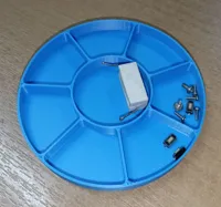 Plateau rond pour petites pièces et vis — photo 1