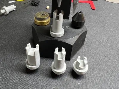 Piccolo Pin Block Anvils - JLS Pin Block