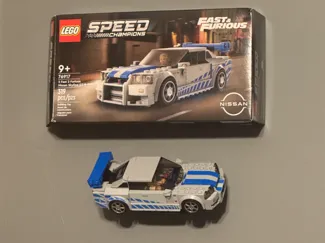LEG0 Speed Champion Wall Mount 