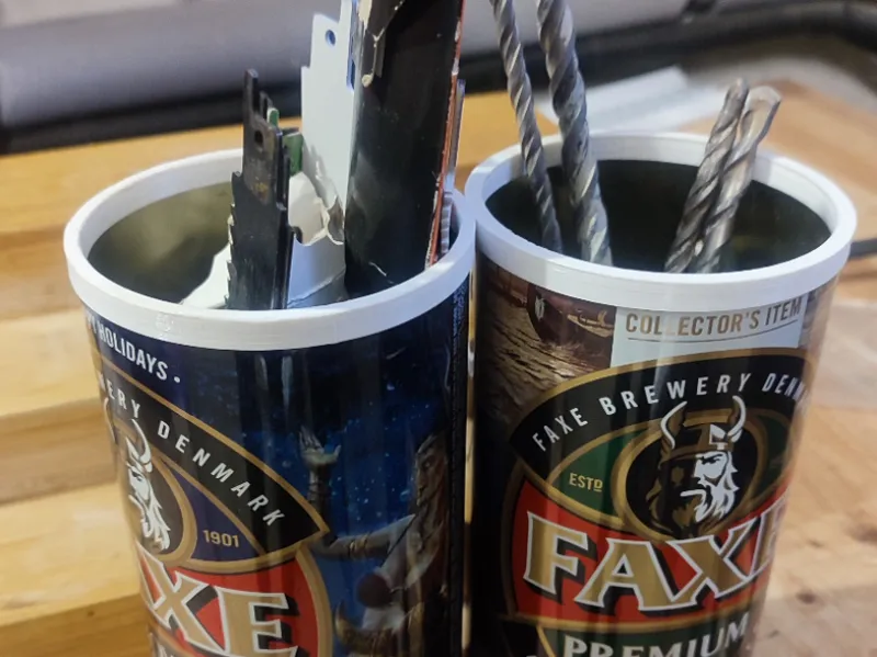 Cover beer faxe 1liter tool organizer holder