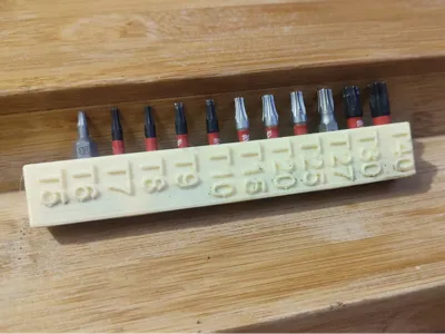 Hex bit holder torx holder magnet organizer