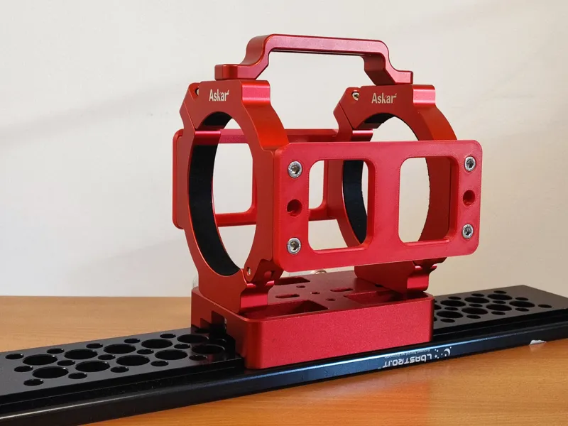 losmandy low profile 150mm Askar 7,5mm