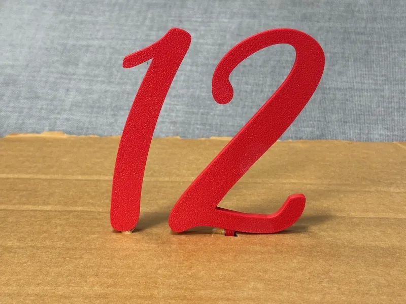Cake Topper Numbers – Fully Scalable & Durable