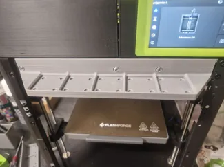 Flashforge AD5M Gridfinity Based Enclosure Shelf