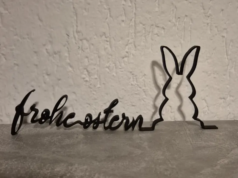 Frohe Ostern Deko