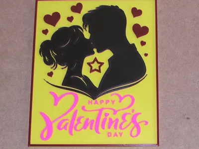 San Valentine's Day Poster in 4 colors