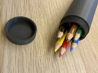 Case for 6 pencils or needle files