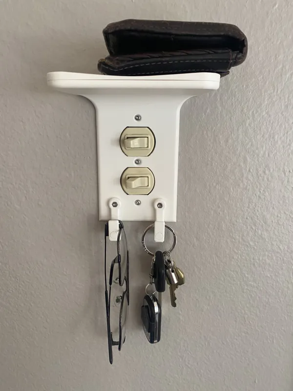 Light Switch Hanger For Duplex Switch