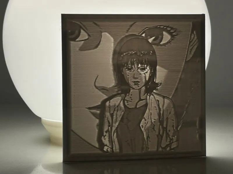 Lithophane_Perfect Blue