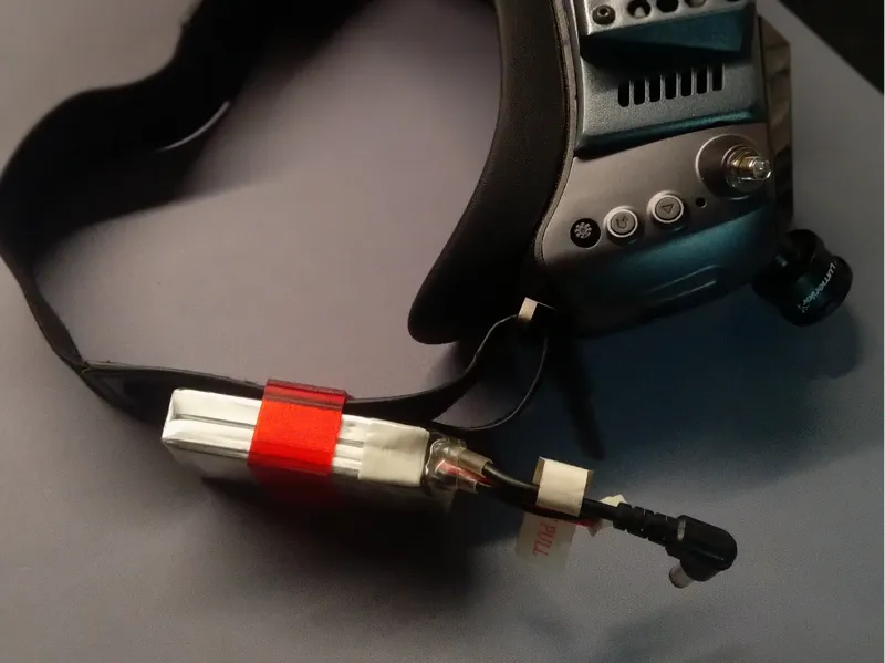 Walksnail Avatar Goggles X battery holder 