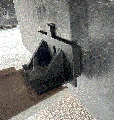 Rear bumper hook for Ford Puma