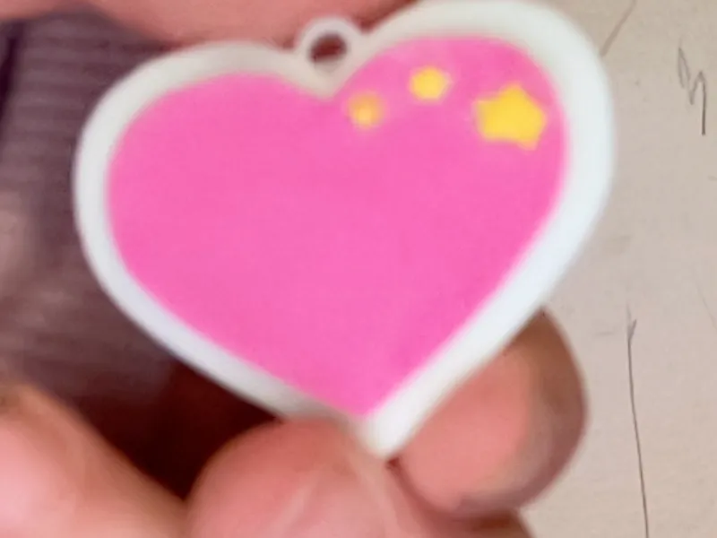 heart keychain