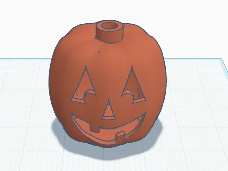 pumpkin Christmas light 