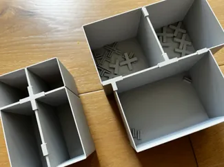 Connectors for Ikea Alex Organiser