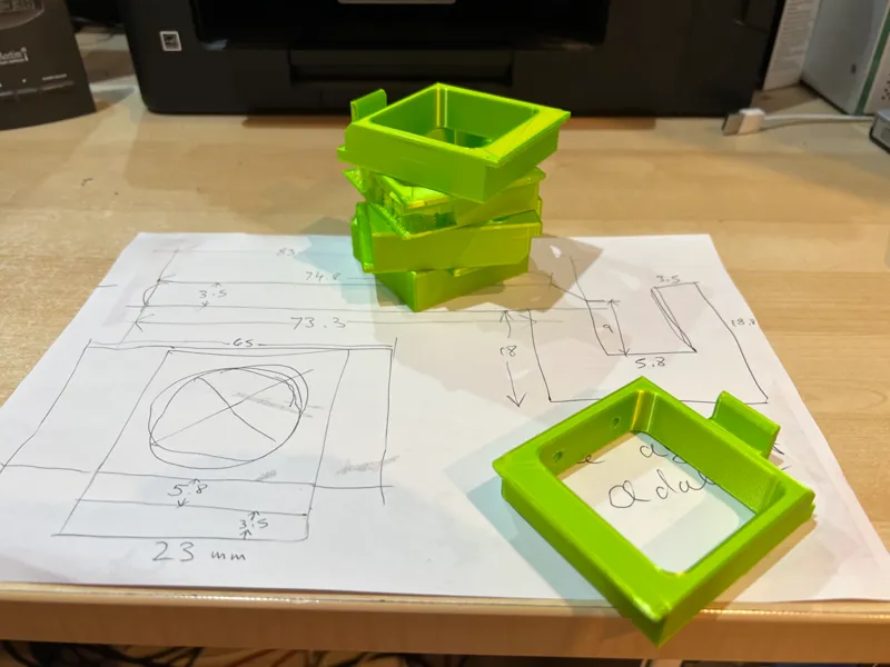Zmorph extruders wall bracket
