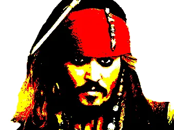 Pirates of the Caribbean 3d print magnet 