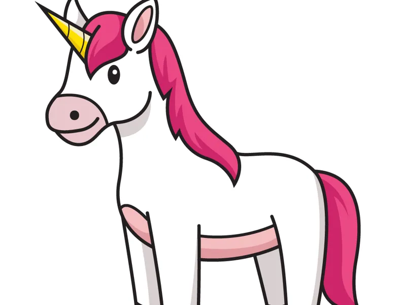 Pink Mane Unicorn