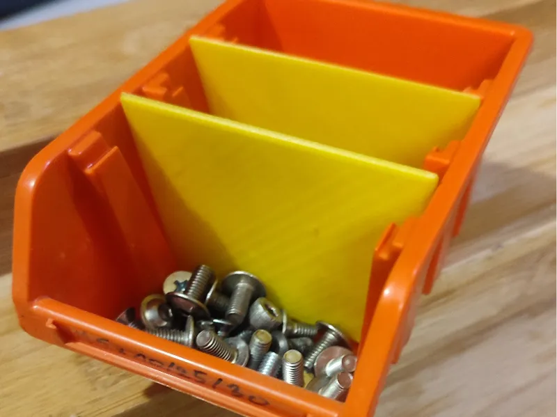 litter box divider tool holder organizer