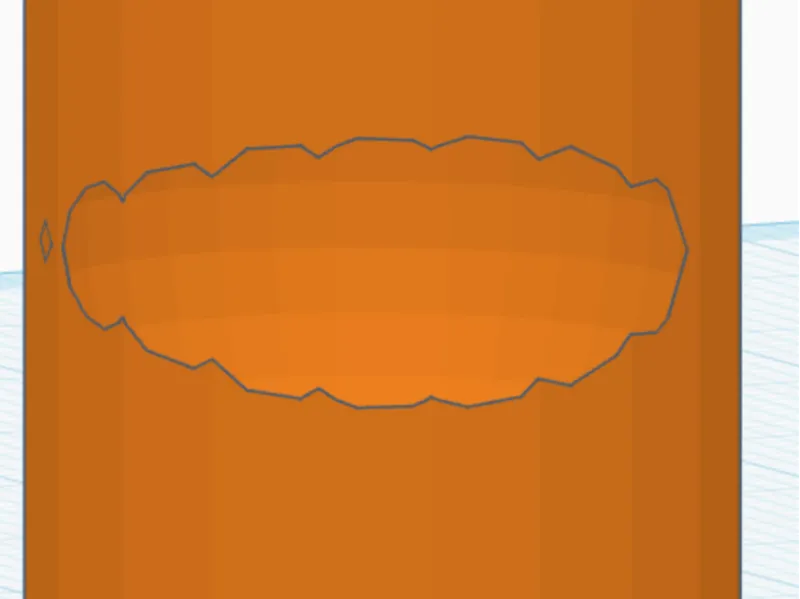 Snack holder with mouth