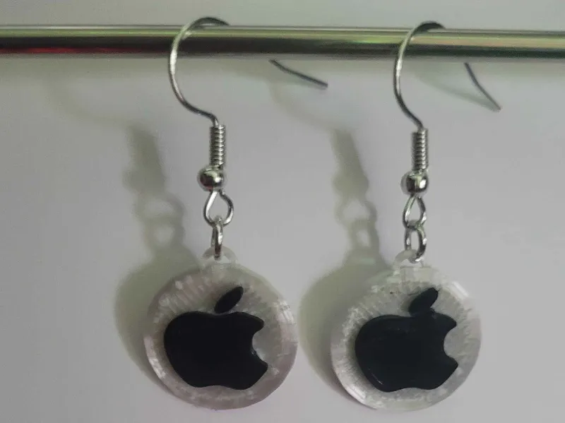 boucles d'oreilles Apple