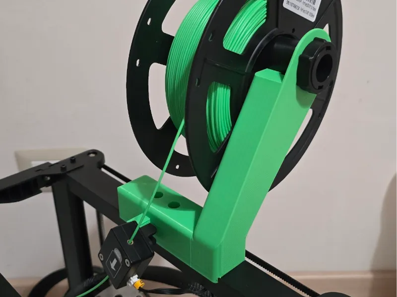 Ender 3 V3 KE Filament spool 90°