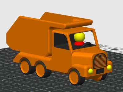 Children's toy: Dump truck