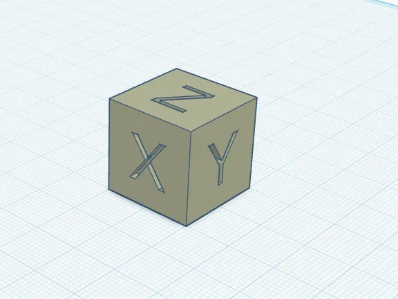 Calibratiion Cube Test