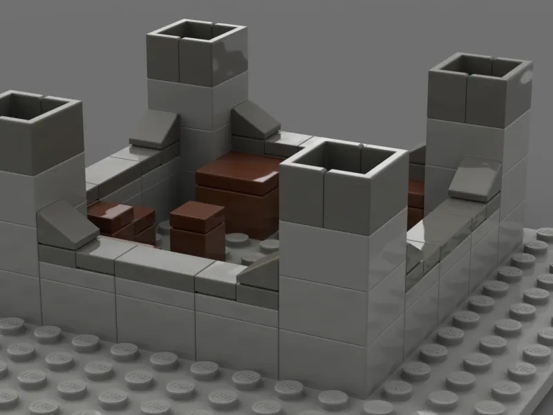 Medival Castle Building Block set by JiveSpark - MakerWorld