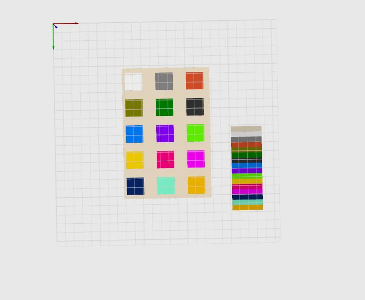 Test 16 colors with only 1 AMS - Free 3D Print Model - MakerWorld