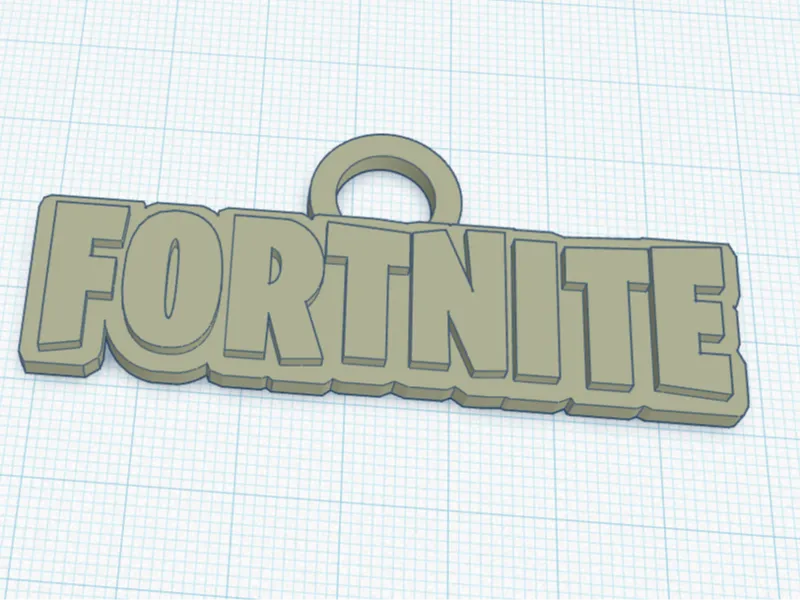 Fortnite Keychain