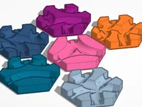 Lot de 6 tuiles compatibles GraviTrax — photo 1