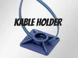 Cable Holder with cable ties