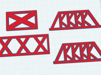 K truss bridge